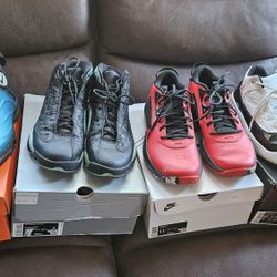 Nike Airforce, Retro AIR Jordan 13,  Black and White Air Jordan