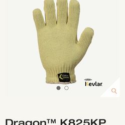 Gloves, Heat And Cut Resistant. Dragon #K825KP