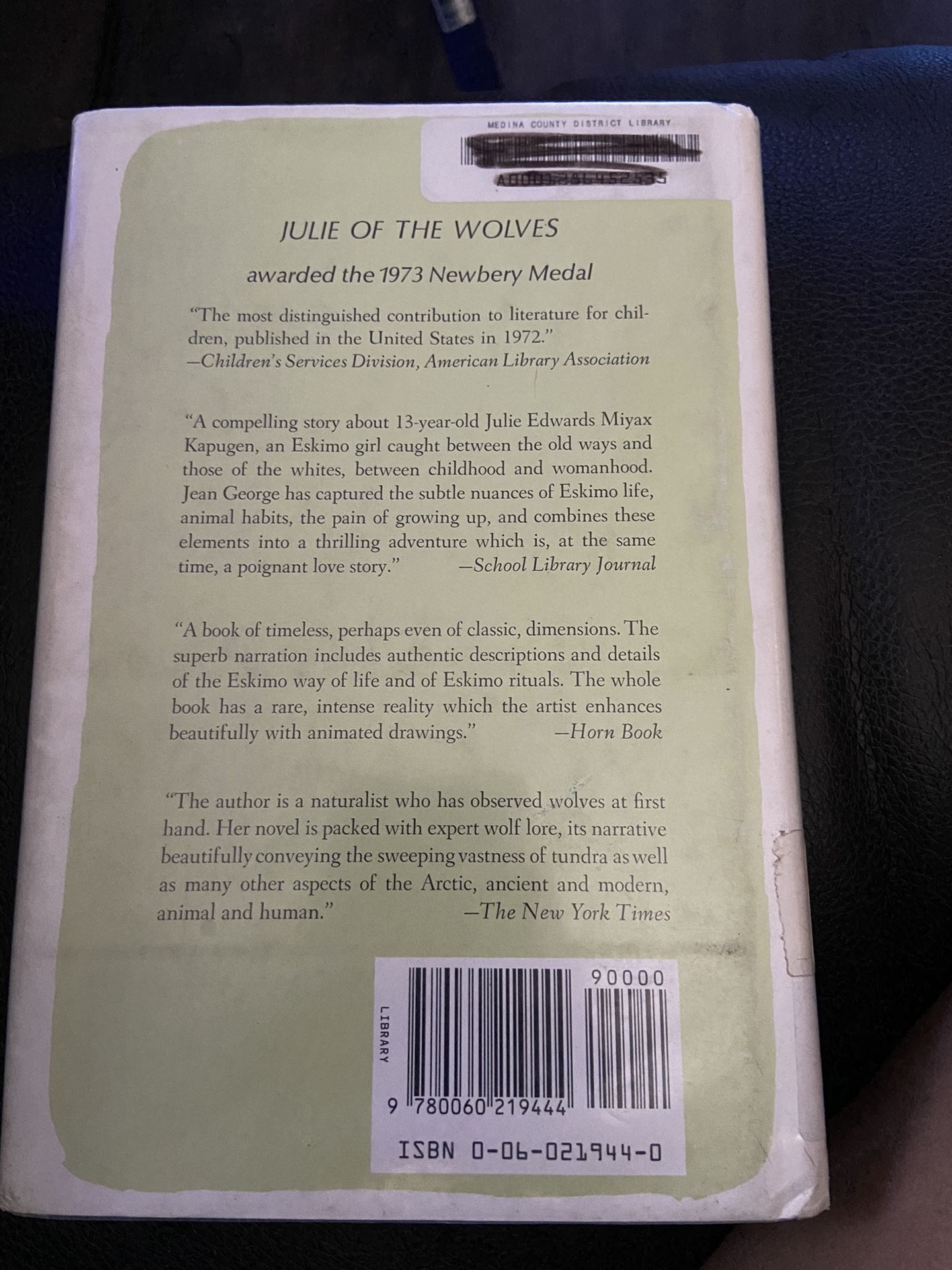 Julie of the wolves by Jean Craighead George
