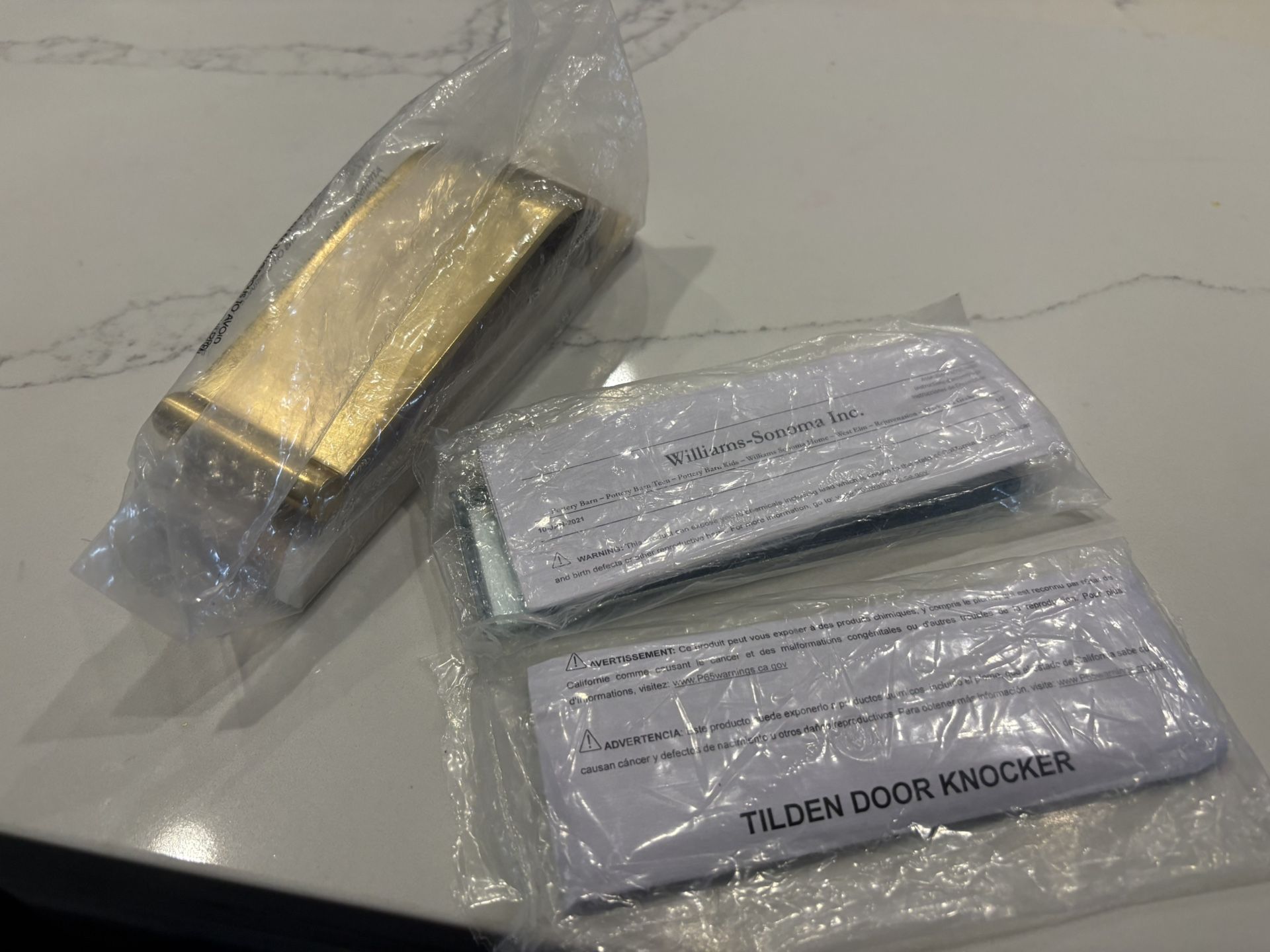 Rejuvenation Solid Brass Door Knocker