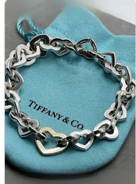 Vintage Tiffany Heart Bracelet