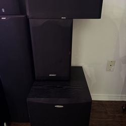 Subwoofers and center speaker