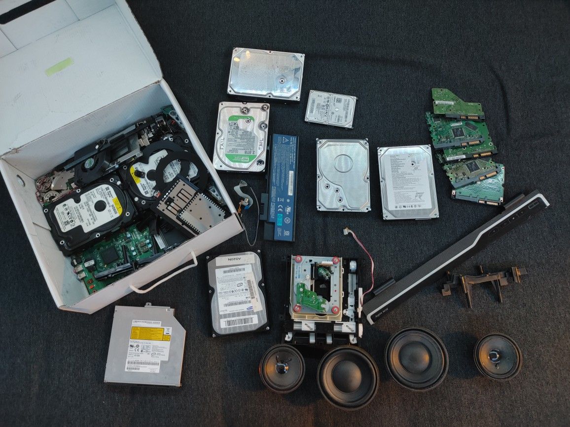 Untested Electronics Parts And Components