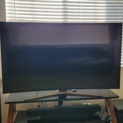 65 INCH Samsung UHD Curved TV With TV Stand