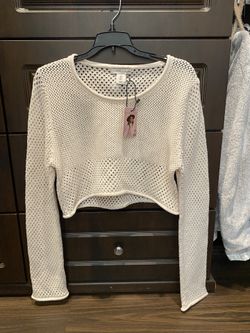 Sincerely Jules Loose Knit Cropped Sweater