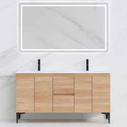 Bathroom Vanity 60” 