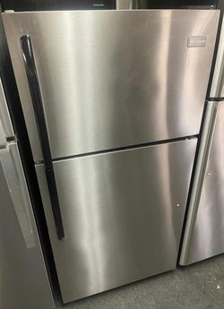 Frigidaire Stainless Top Freezer Fridge