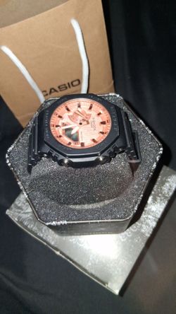G-Shock rose gold