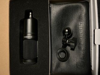 Audio-Technica AT2020 Cardioid Condenser Studio XLR Microphone