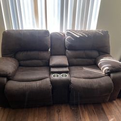 Great 2 Seater Sofa/ Recliner 