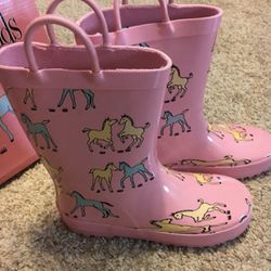 Girls Rain Boots Size 13 - BRAND NEW in BOX