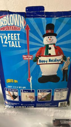 Air blown inflatable 