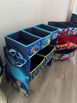 2 Toy storage (6bins) each