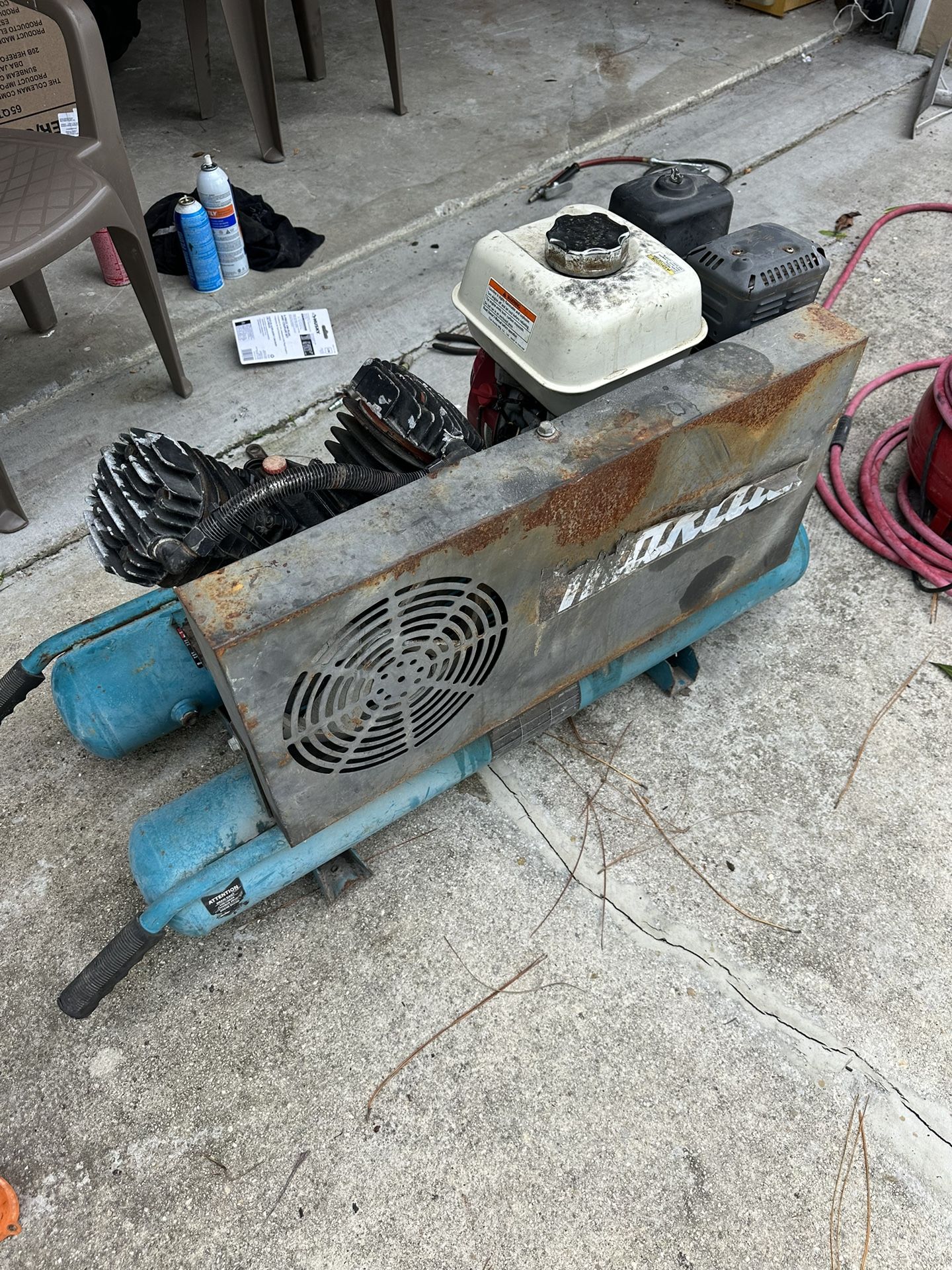 Makita Air Compressor 5.5hp Big Bore Gas Air Compressor