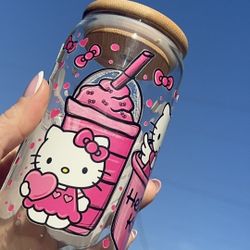 Crystal Glass Style Kitty 16 Oz 