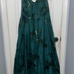 Green dress for prom/formal events 
