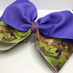 Minecraft Hair Bow For Girls