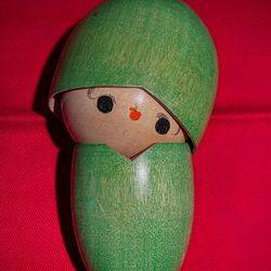 Vintage Japanese Creative KOKESHI Doll 13.5cm Hand-Painted and Signed