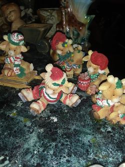 Holiday deer collectiables