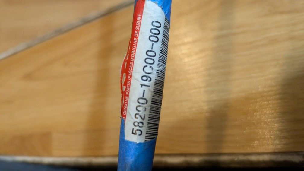 1988-06 Suzuki Katana Gsx600f Clutch Cable 