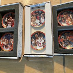 Micheal Jordan Mini Plates Collectible