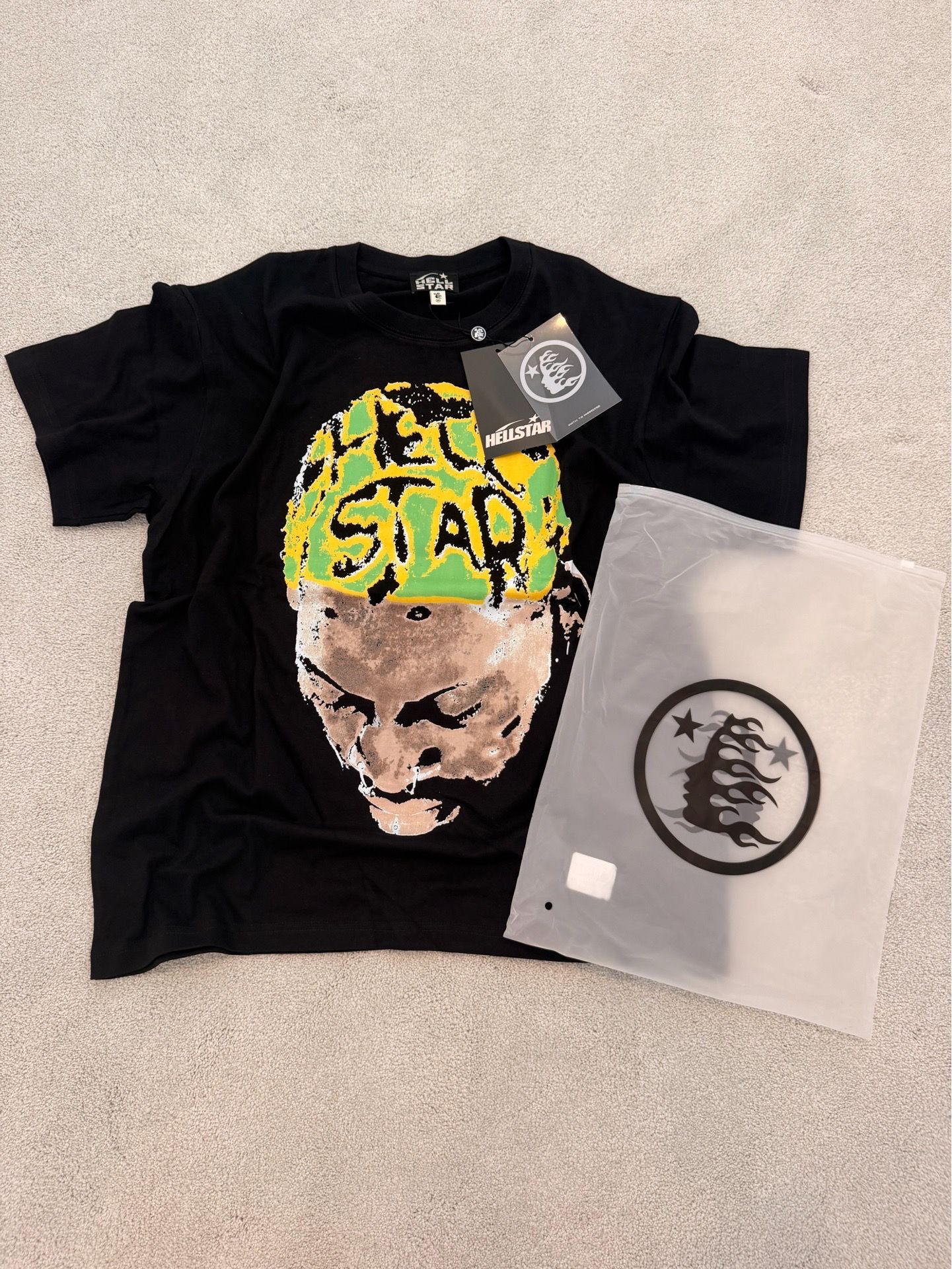 Hellstar T-Shirt Mens Size Medium Brand New With Tags and Bag