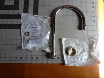 Delta 25C3847 Gooseneck Faucet Spout ONLY - Commercial Series - NEW - NO BOX