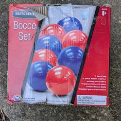 Sportz Bocce Set Excellent Condition 