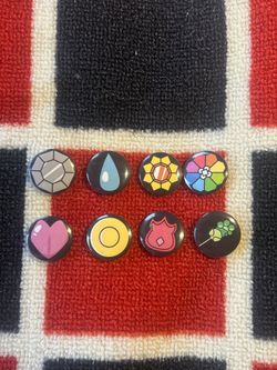 Kanto Region Gym badges