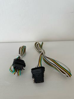 4 Pin Trailer Wiring Harness / Trailer Light Connector Set