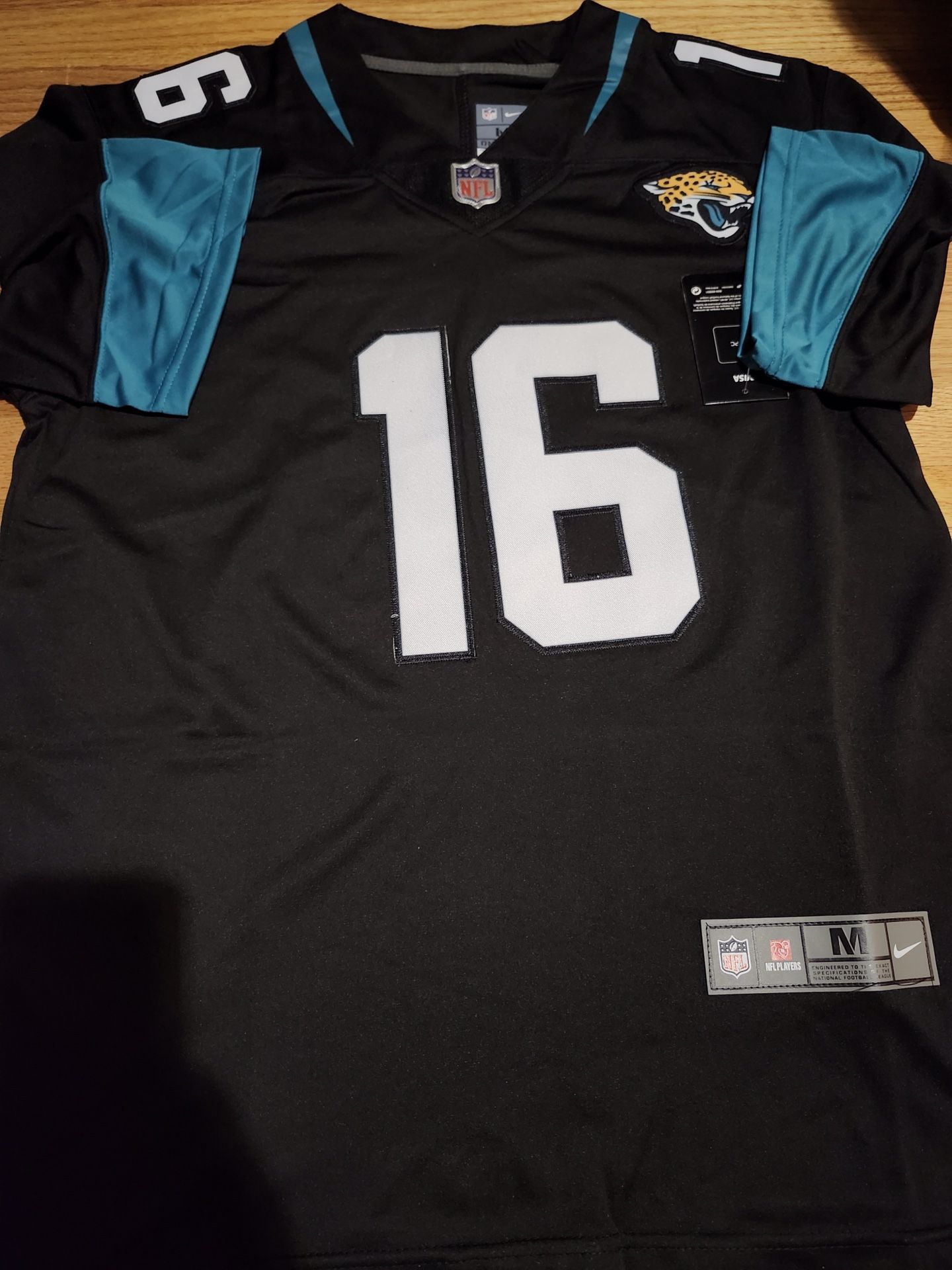NFL Jacksonville Jaguars Rugby No.16 Trevor Lawrence Jersey Male 