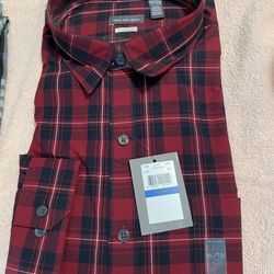 2 Van Heusen Button down Shirts