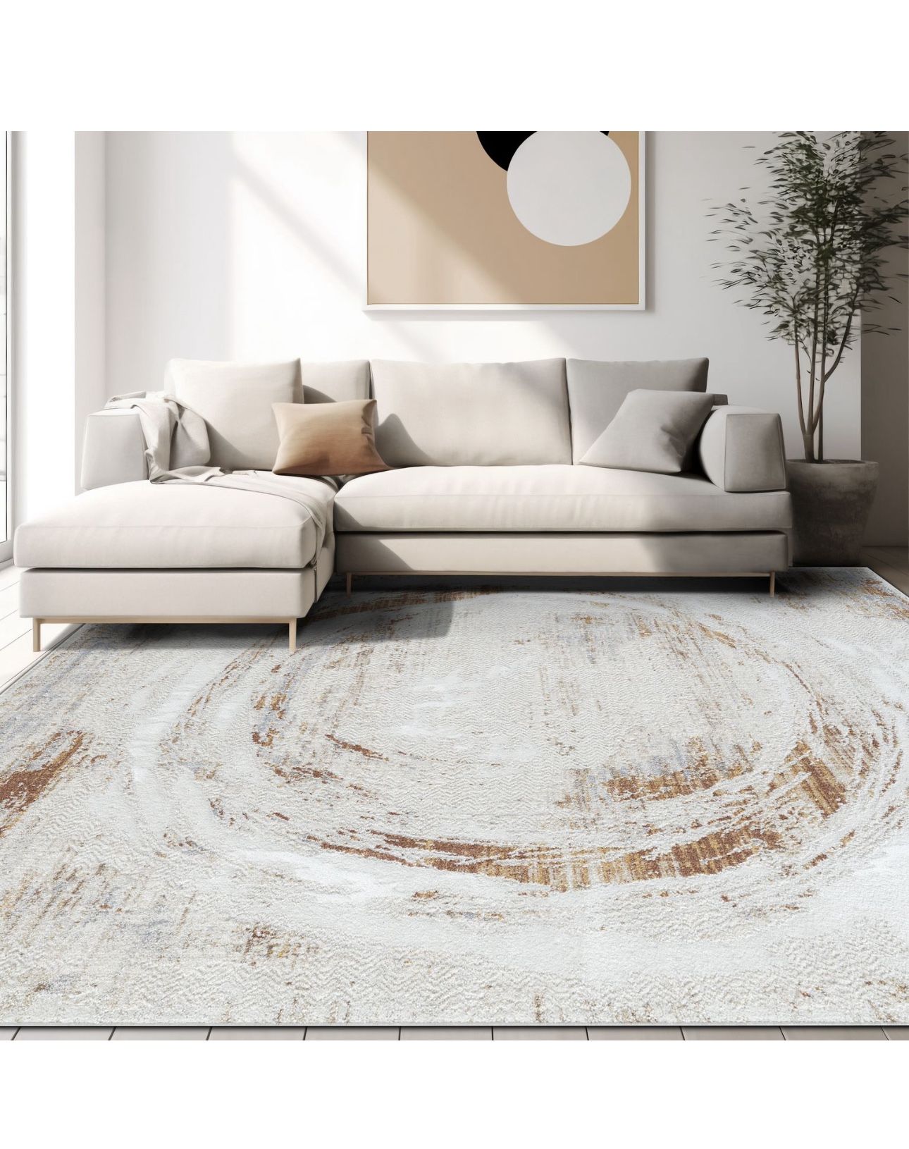 8/10 Modern Temporary Abstract Rug Carpet