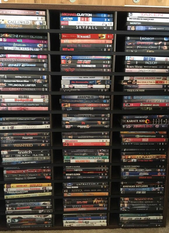 DVD/blue ray collection 200+ movies