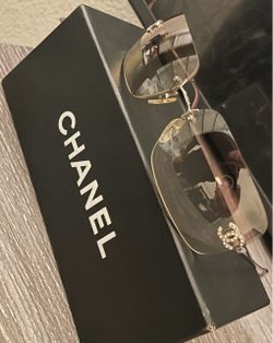 Authentic Chanel Pink Sunglasses