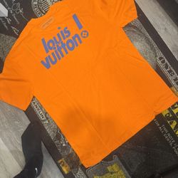 Lv orange shirt 