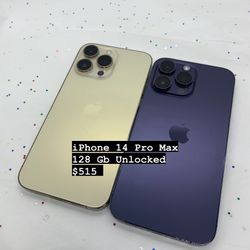 New Year Deal🔥 iPhone 14 Pro Max 128 Gb Unlocked 