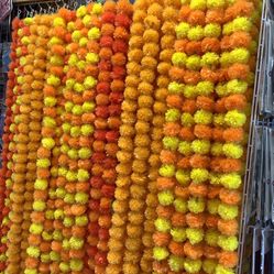 Day Of The Dead Flower Garland Marigolds