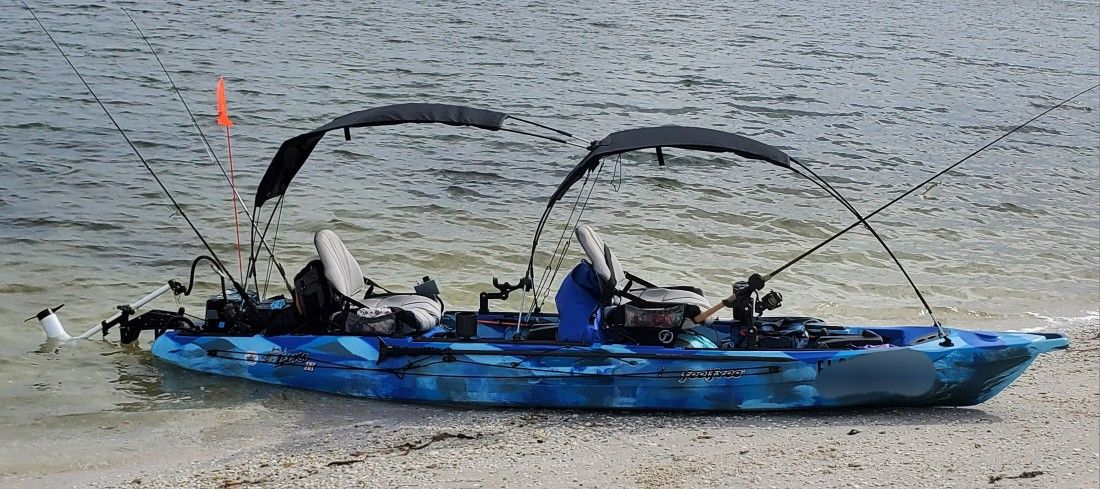 Kayak Feel Free Lure II - Blue Camo Tandem