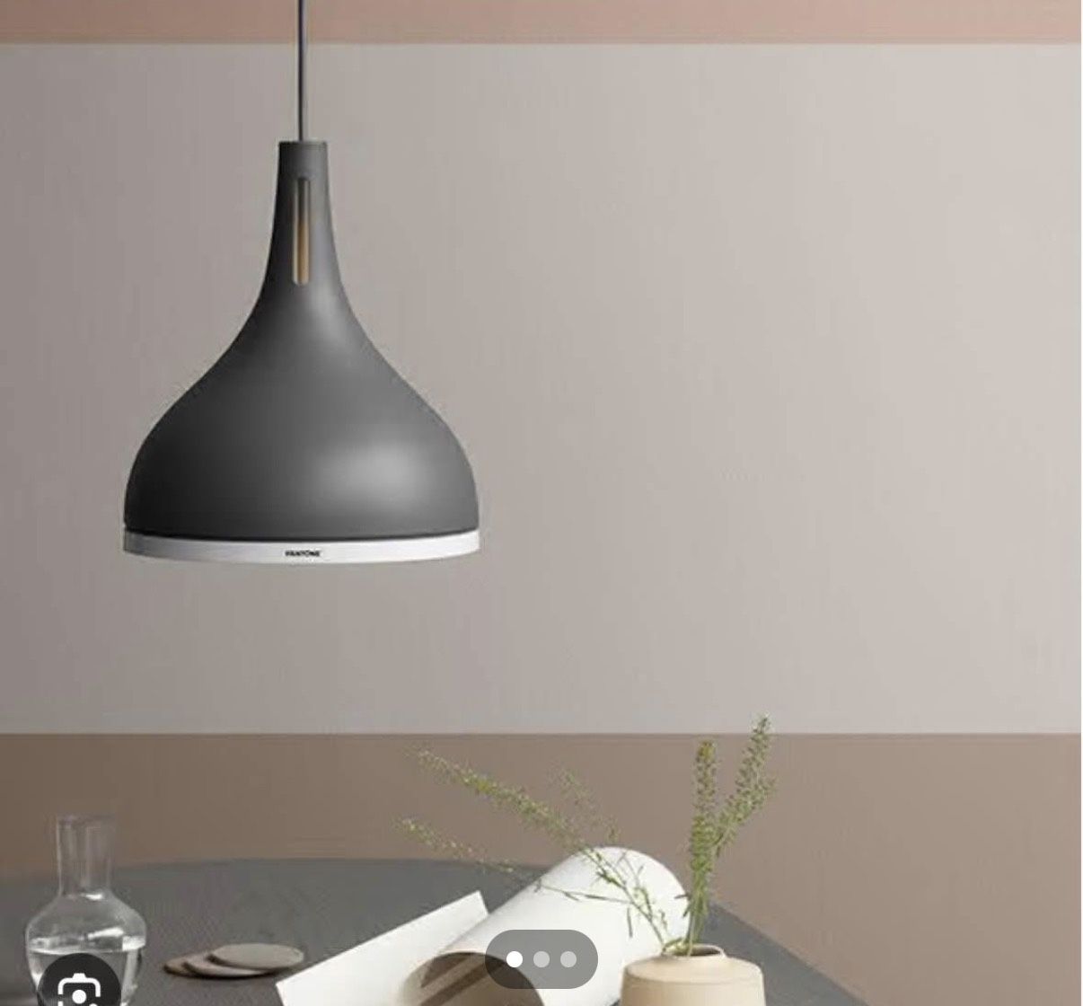 Big Hanging lamp (grey )