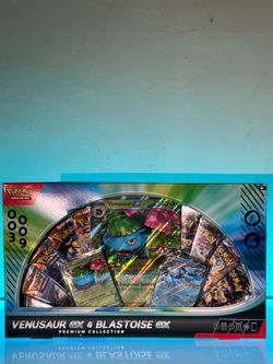 Pokemon Venusaur ex & Blastoise ex Premium Collection Factory Sealed