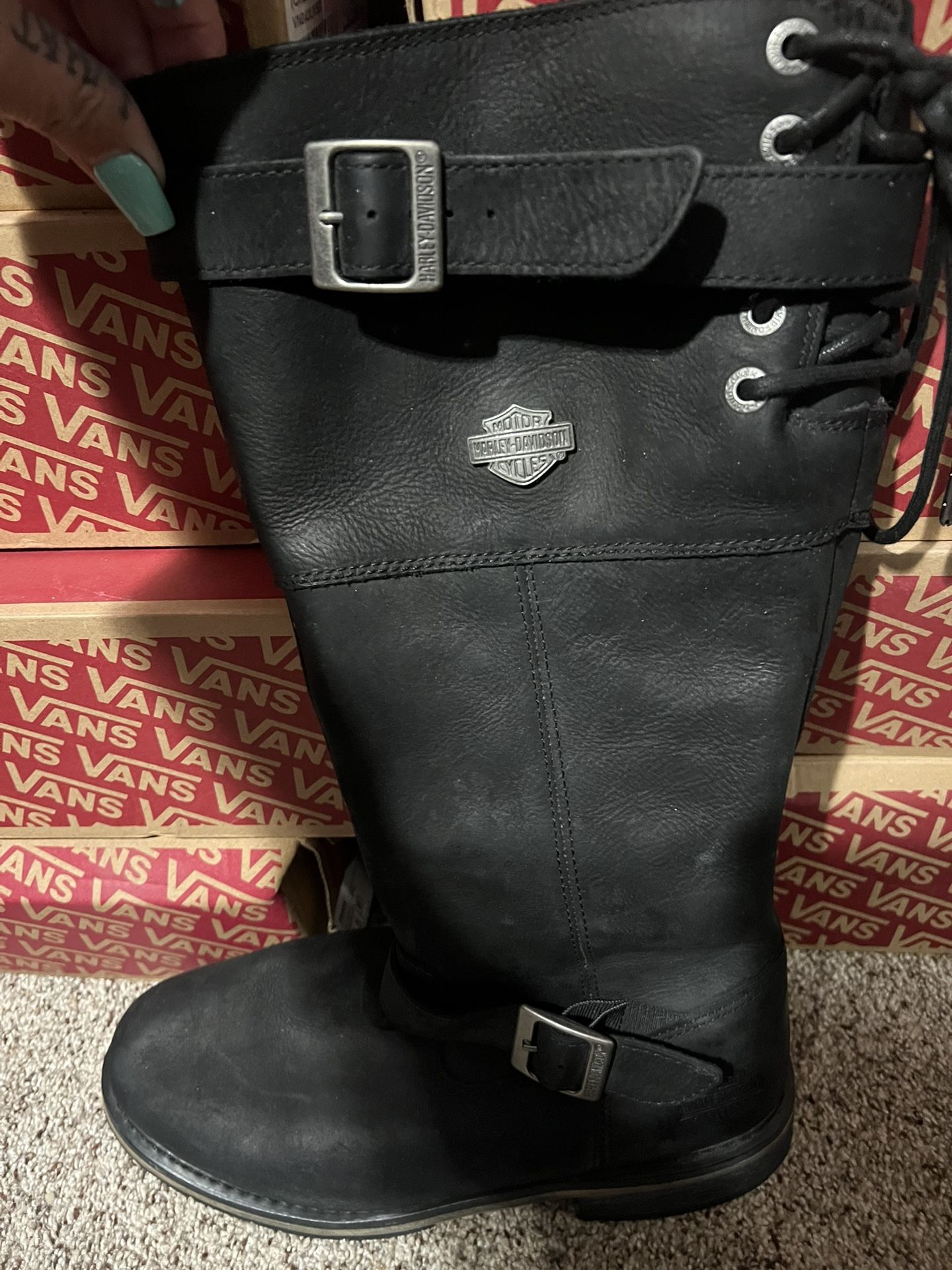 Women’s 9 1/2 Harley Davidson Riding Boots