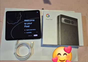 MINT Unlocked Google Pixel Fold 256GB Android 5G Smartphone Foldable Display Phone All Day Battery