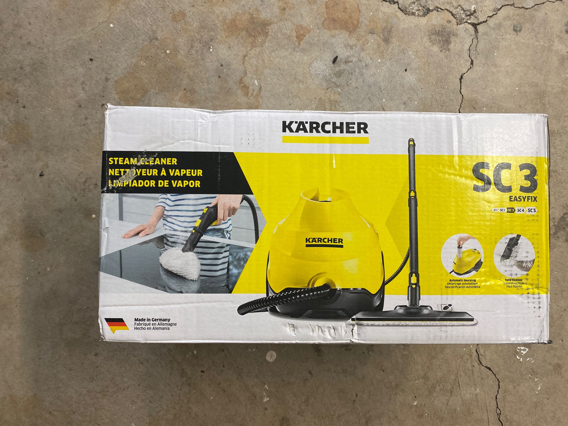 Karcher SC 3 Steam cleaner brand new never used