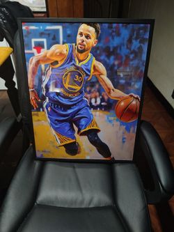 Steph curry NBA wall art
