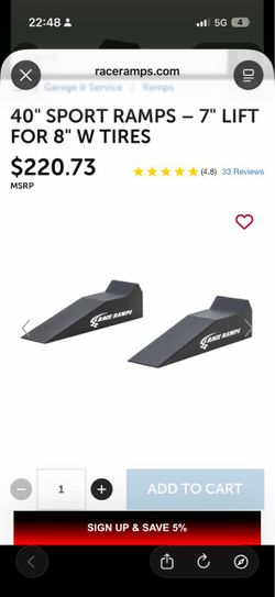 Raceramps Sport ramps
