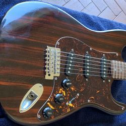 Hondo Stratocaster Deluxe 760 MIJ Rosewood W Upgrades Japan H760RW