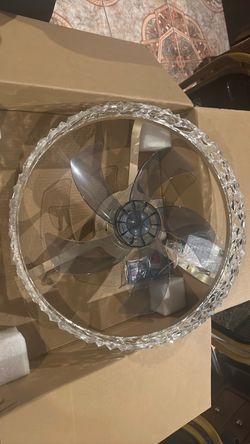 Ceiling fan with  light