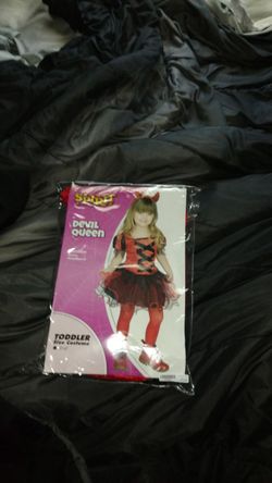 Childs devil queen costume