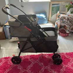Double Pet Stroller 